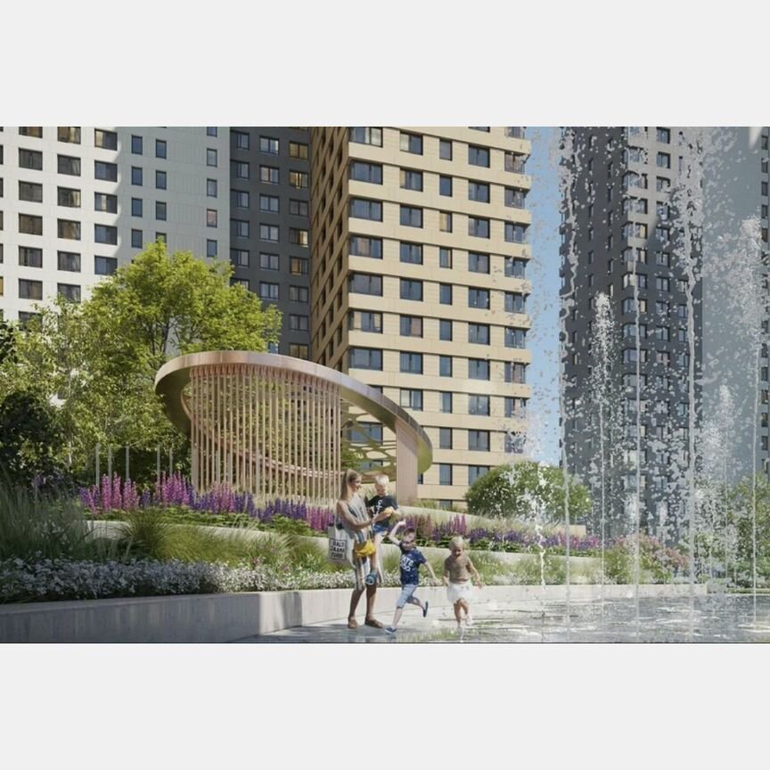 1-к. квартира, 33,5 м², 24/30 эт.