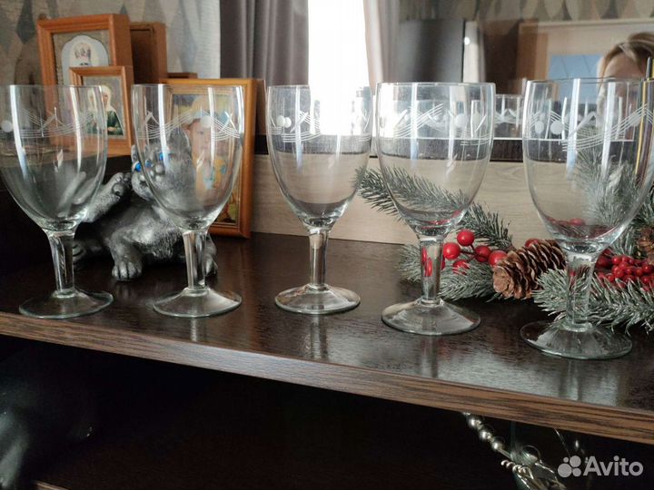 Фужеры стекло СССР