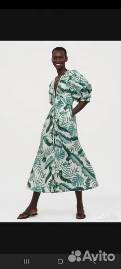 Платье коллаборации H&M x Johanna Ortiz