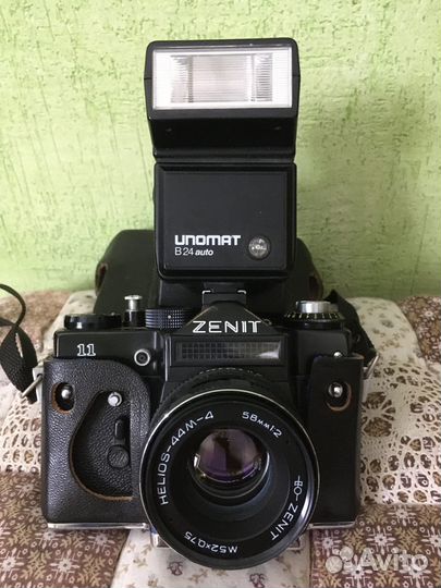 Фотоаппарат Зенит 11 со вспышкой