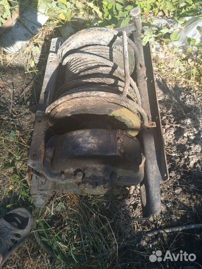 Лебёдка с карданом и тросом на ЗИЛ-131