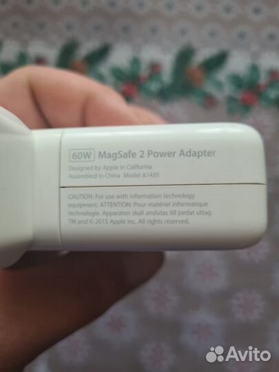 Magsafe 2 60w original бп для macbook