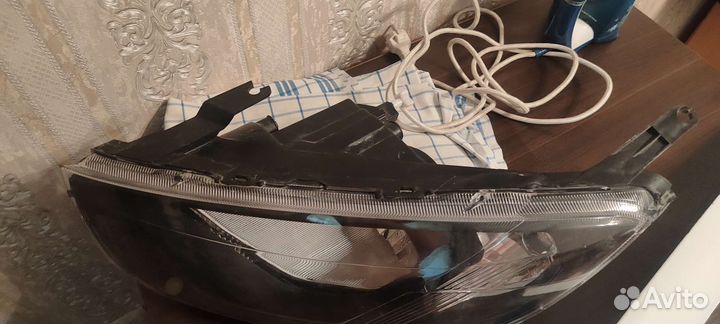 Фара левая передняя на гранту фл