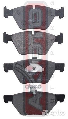 Колодки тормозные дисковые передние AKD-19104 A