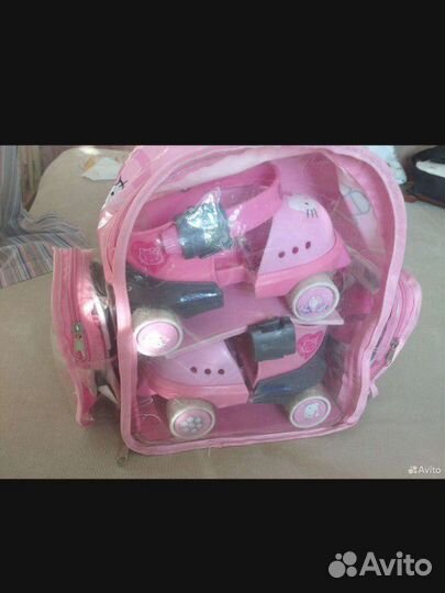 Ролики детские раздвижные с защитой