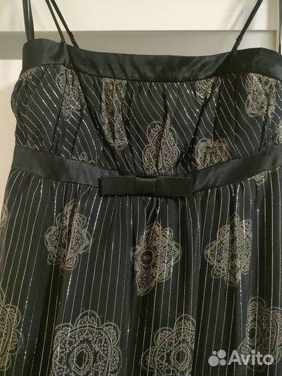 Шелковый сарафан Massimo Dutti 38