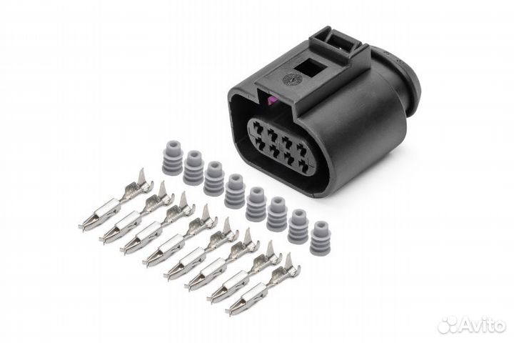 Разъем 1j0973714 8-ми контактный кпп, двери для а