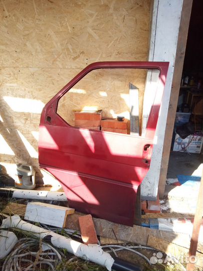 Дверь vw t4 левая водительская под ремонт