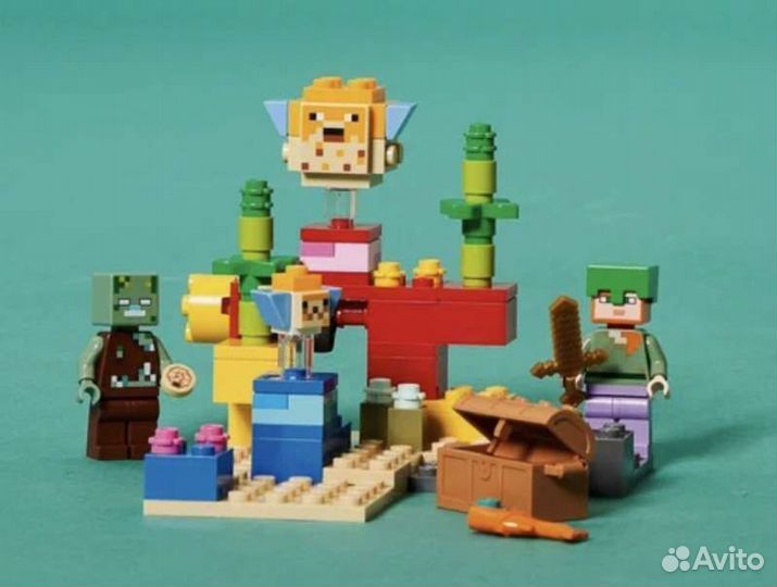 Конструктор Lego minecraft 21164 оригинал