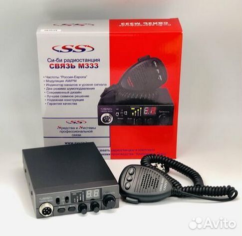 Рация автомобильная Связь М333