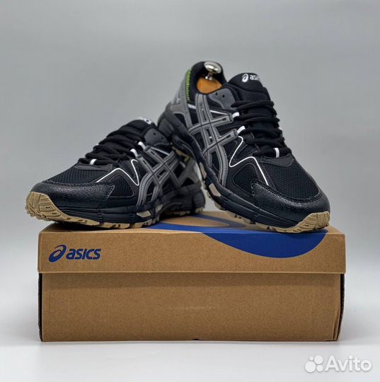 Мужские черные кроссовки Asics весенние 41-46р