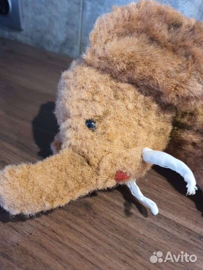 Мягкие игрушки СССР. Слоник Слон