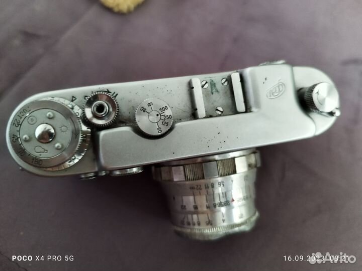 Плёночный фотоаппарат фэд 2