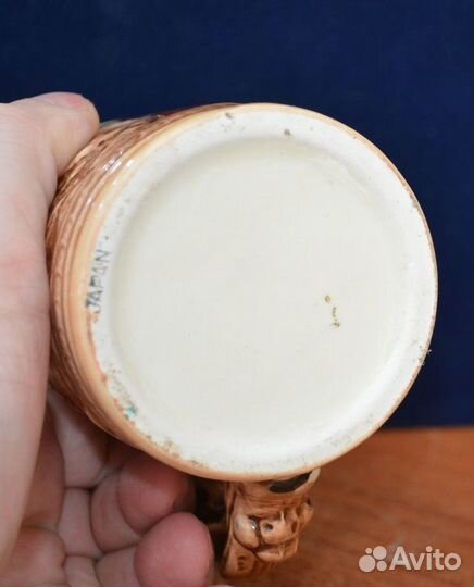 Пивная кружка. япония. высота 12 см