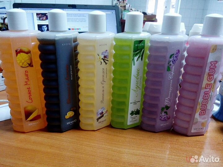 Avon пена для ванной