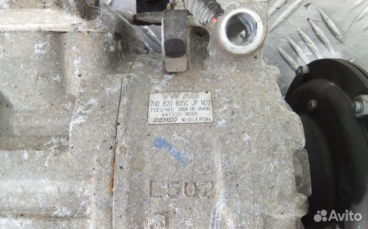 Компрессор кондиционера Volkswagen Touareg 2004
