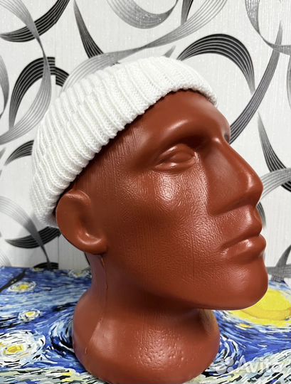 Шапка вязаная бини