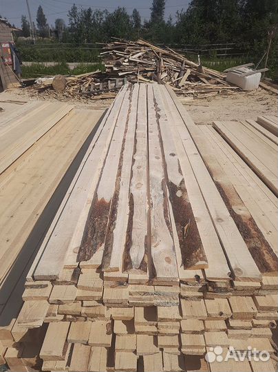 Надежная доска 40х150х6000мм, сосна