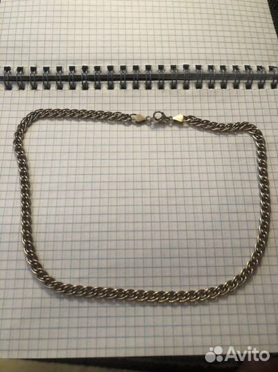 Серебпяная цепь 925 пробы