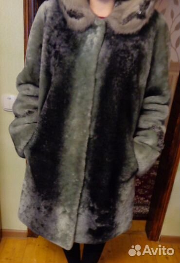 Мутоновый полушубок