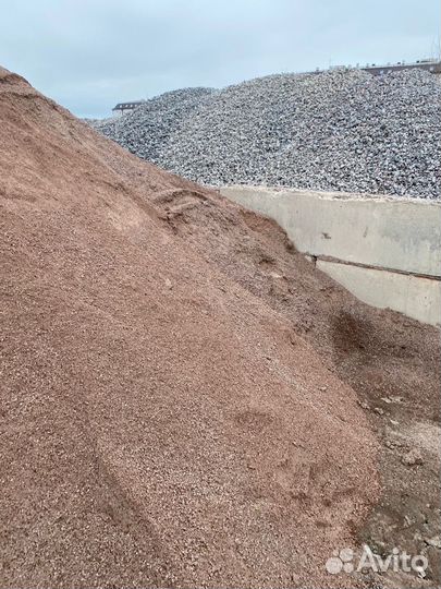 Отсев розовый