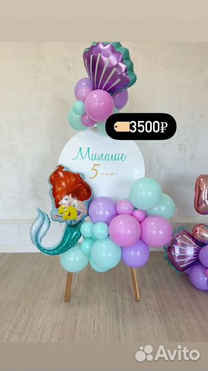 Аренда фотозоны на детский праздник (шары, шарики)