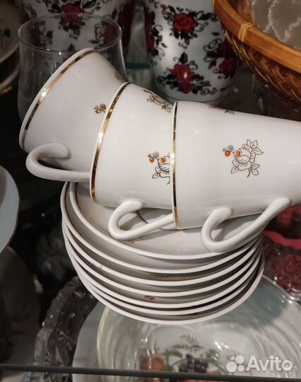 Кофейный сервиз нежный