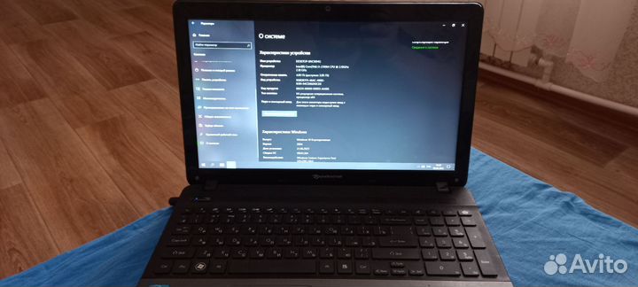 Ноутбук packard Bell