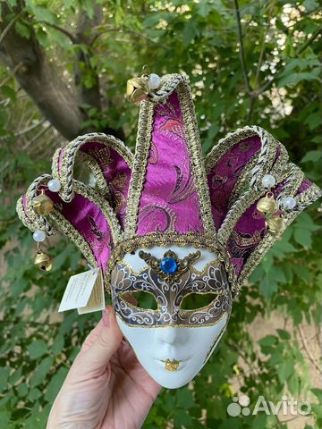 Маска карнавальная итальянская, оригинал