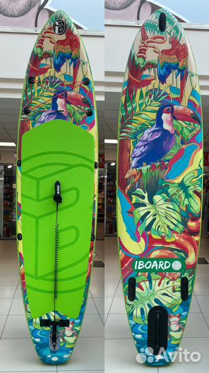 IBoard 11' сап доска в веслом, sup сапбоард