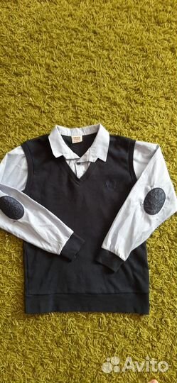 Школьная рубашка 2ка 128-134