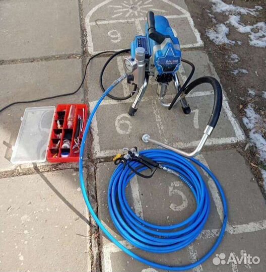 Аренда и ремонт безвоздушных окрасочных аппаратов