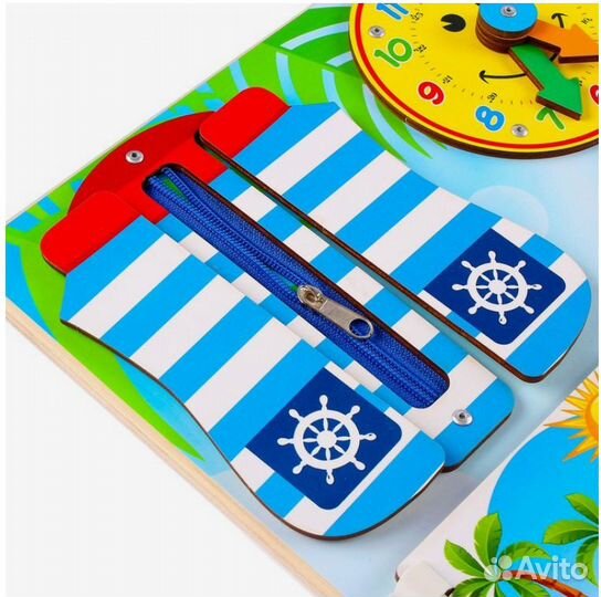 Бизиборд 50 х 50 см 