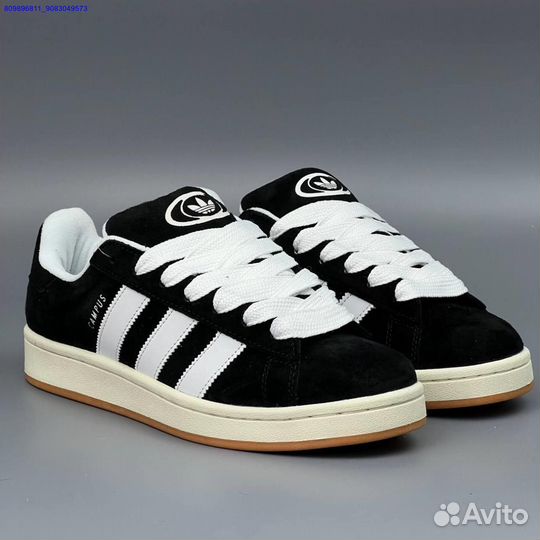 Кроссовки Adidas Campus 00 Black (Арт.38218)