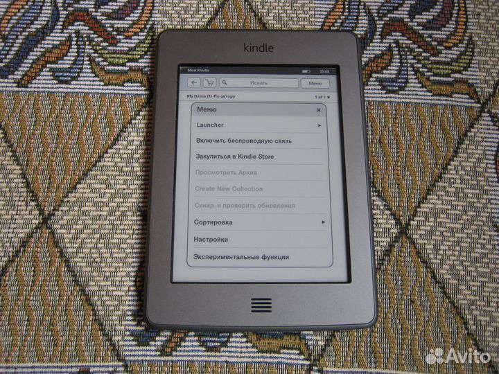 Электронная книга Kindle touch 4