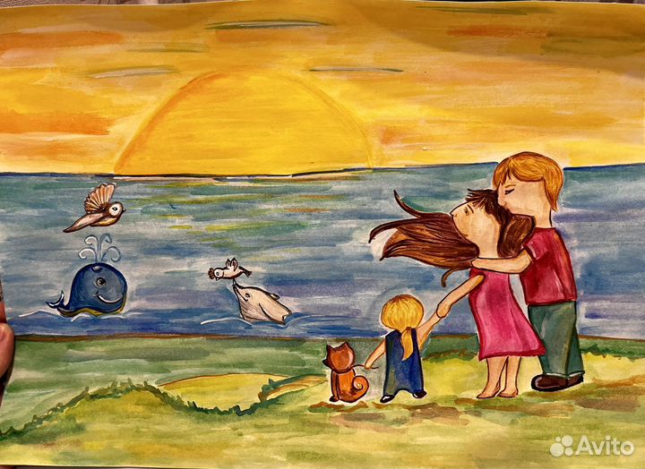 Рисунки в сад и школу