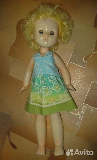 Кукла 50 см Саратов на резинках СССР