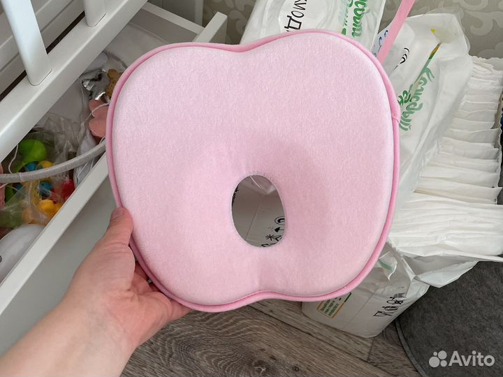 Подушка ортопедическая для новорожденных