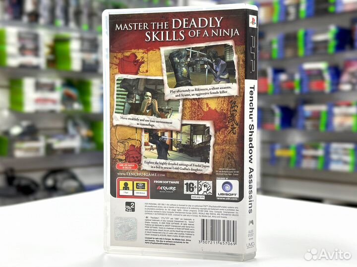 Tenchu: Shadow Assassins (PSP) Б/У