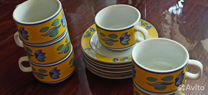 Чашка с блюдцем