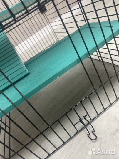 Клетка для грызунов 3 этажа