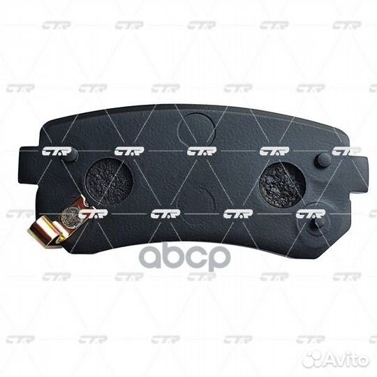 Колодки тормозные дисковые задние Hyundai Accen