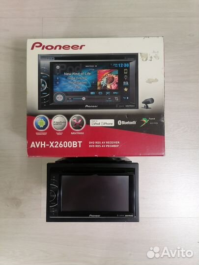 Автомобильная магнитола pioneer avh-x2600bt