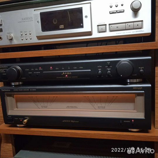 Двухблочный усилитель Technics 900