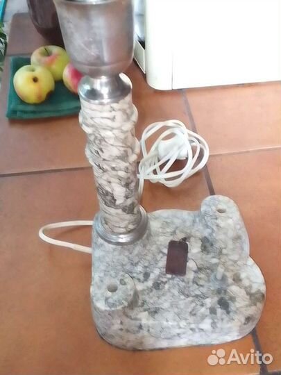 Мраморная лампа нквд Ампир