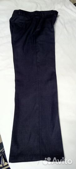 Школьный костюм с брюками 152с рубашкой