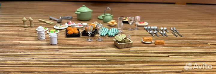 Мини кухонные принадлежности для кукол