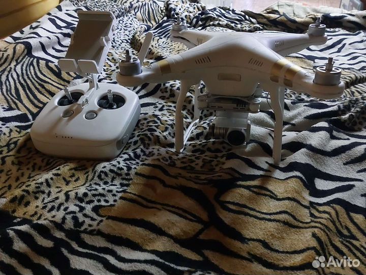 Квадрокоптер dji phantom 3 pro по запчастям