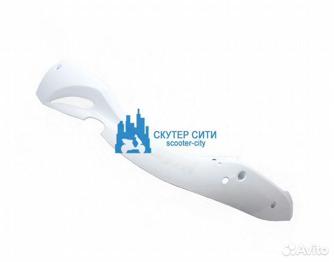 Лыжа левая белая SYM joymax 300i ABS (Арт.8362G