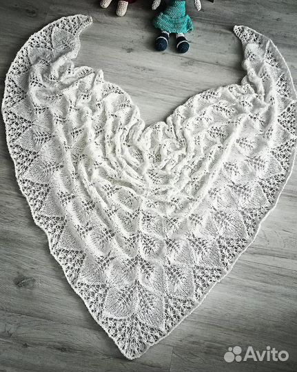 Шаль-платок,бактус